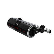 Motorcycle Speakers Bluetooth Waterproof Radio Audio System Built-in Silver