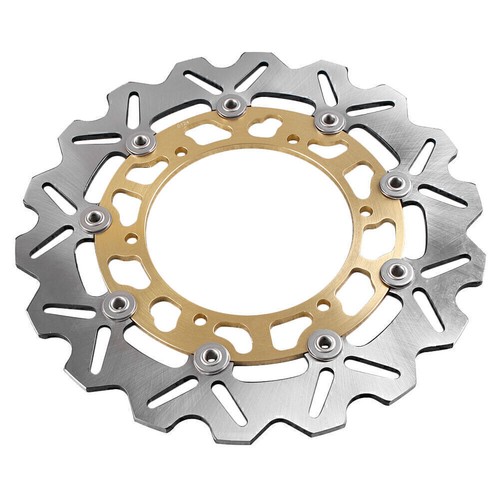 298mm Front L&R Motorcycle Brake Disc Rotors for YAMAHA YZF R1 R6 99-02 XJR 1300 - Picture 10 of 12