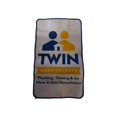 Twin Home Experts Plumbing And Heating Patch Extra Large Tech Uniform Badge Rare