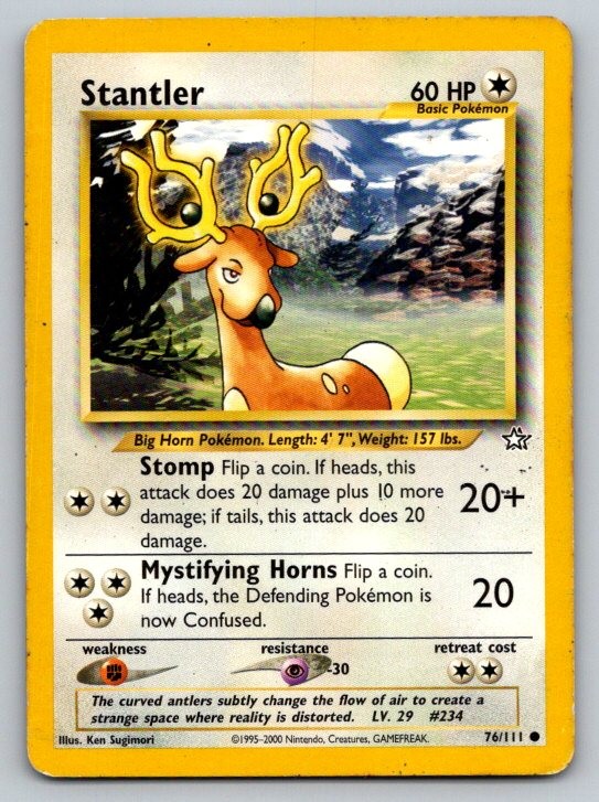 Stantler Neo Genesis 076/111 DMG Unlimited