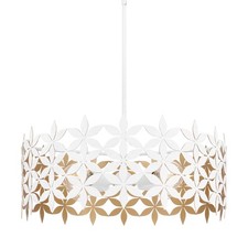 Quoizel QP6746 Piper 4 Light 25"W Pendant - White