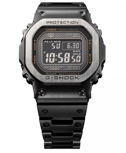 CASIO G-SHOCK GMW-B5000MB-1 Full Metal Digital Solar Bluetooth Black Watch - Picture 1 of 5