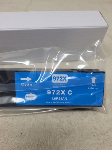 972X Cyan Ink Cartridge kompatybilny z HP 972X C LOR98AN HP PageWide Pro 400............ - Zdjęcie 3 z 9