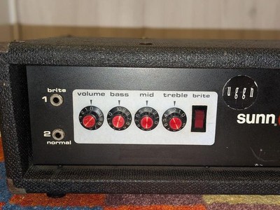 sunn concert bass ベース用アンプ Sunn Concert Bass Amplifier | eBay