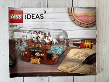 Lego #92177 ~ Ideas: Ship in a Bottle ~ INSTRUCTIONS ONLY