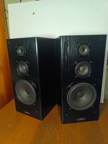 Akai SR-U800 3-Wege High Fidelity HiFi Stereo Hauptlautsprecher 70 W Made in UK
