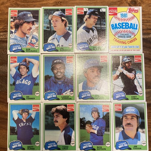 1981 COCA COLA BY TOPPS BASEBALL COMPLETE 132 CARD SET ALL 11 TEAMS - Picture 11 of 13