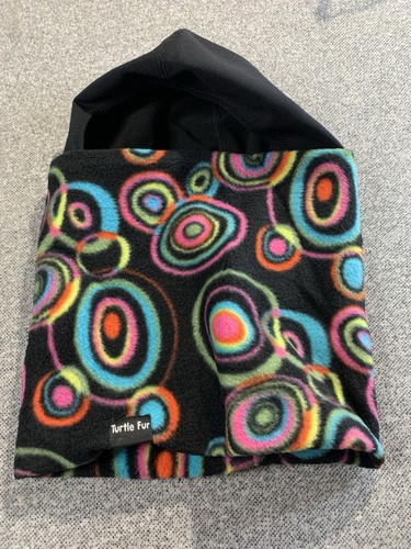 Schildkrötenfell Sturmhaube Kinder schwarz Multi Grafikdruck Stretch Winter Kopfmaske - Bild 1 von 5