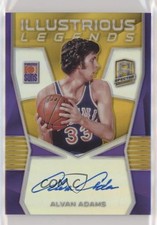2018 Spectra Illustrious Legends Signatures Gold Prizm 7/10 Alvan Adams Auto s3g