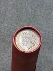 Stunning Bu 1905 Indian Head &O Mint Dime Ends Of Lincoln Wheat Cent Roll