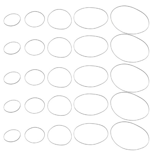 60 Pcs Tape Recorder Belt Belts Karate for Cassette Maintenance Repair - Picture 12 of 12