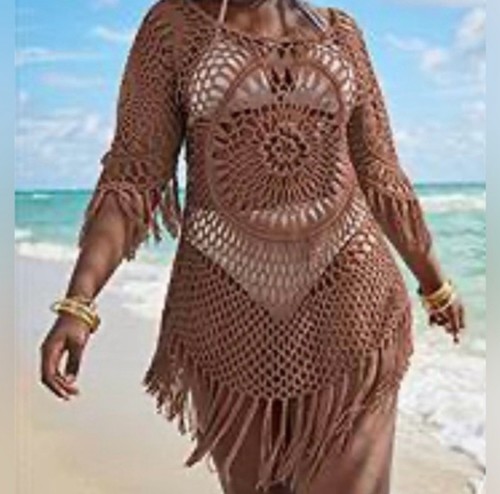 Venus Catalog Boho Swim Coverup L/XL New