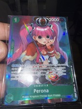 One Piece CCG Perona OP09-034 Illustration Box Promo Sealed 