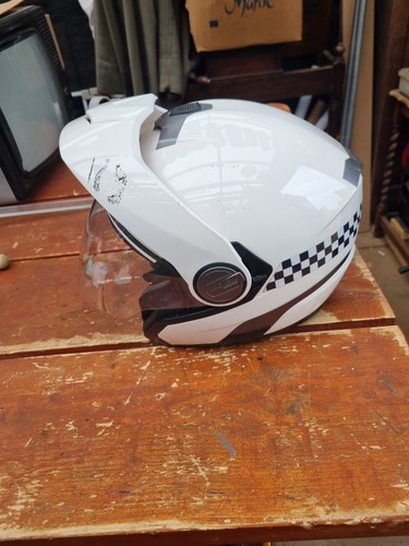 nolan classic plus n com helmet white size M - Picture 12 of 18