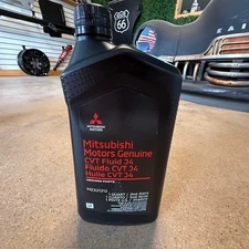 (1) Mitsubishi CVT Fluid J4 1 qrt Automatic Transmission MZ321212 same as dealer