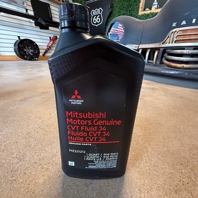4) Mitsubishi CVT Fluid J4 1 qrt Automatic Transmission MZ321212