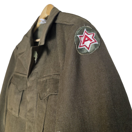 World War II M1944 Jacket Sixth Army in the Pacific Theatre Size 40S - Picture 3 of 15