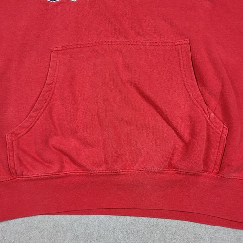 Vintage Y2K St. Louis Cardinals Hoodie Mens Large Center Swoosh Red Embroidered - Picture 8 of 12