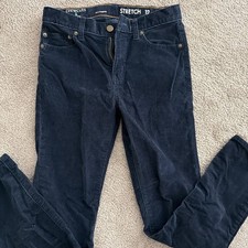 Crewcuts J. Crew Corduroy Pants Size 12 Navy Stretch BOYS