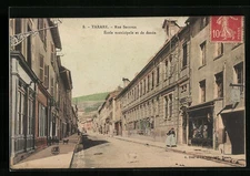 CPA Tarare, Rue Serroux 1907 