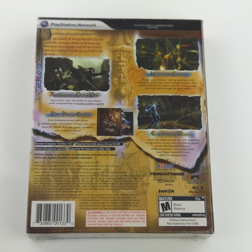 Sony Playstation 3 : Demon´s Souls Deluxe Edition - Sony PS3 NEU NEW SEALED - Bild 8 von 12