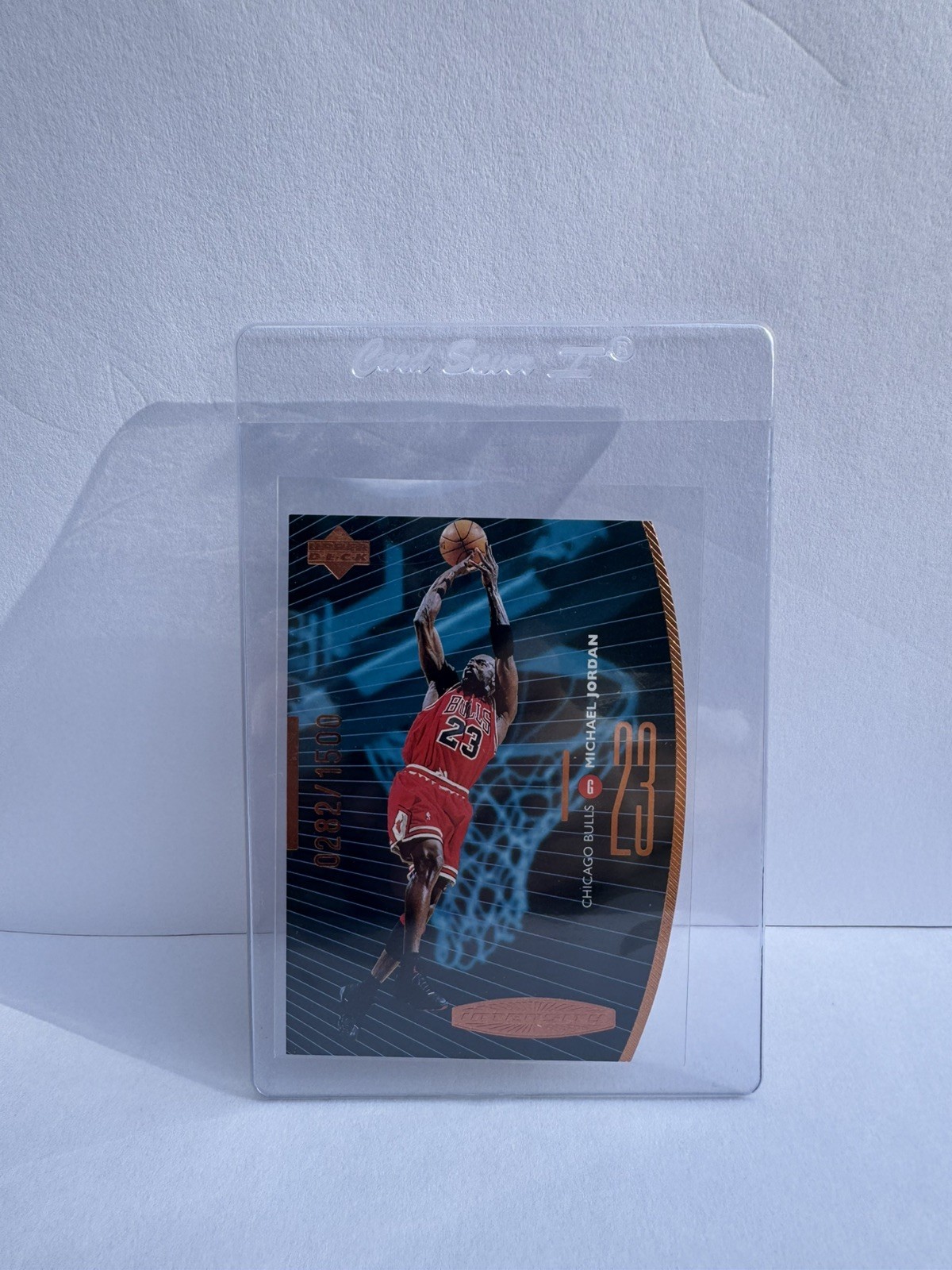 1998-99 Upper Deck Michael Jordan Intensity Tier 1 (Quantum Bronze) #/1500