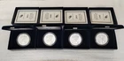 Qty 5 AMERICAN EAGLE LIBERTY  1OZ 999 SILVER COIN, 4x COA PROOF, 1x UNCIRCULATED