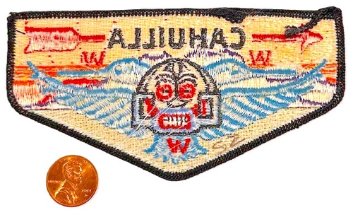 BOY SCOUT BSA OA CAHUILLA 127 478 380 98 INLAND EMPIRE CA FF S1 FIRST FLAP MINT! - Picture 4 of 4