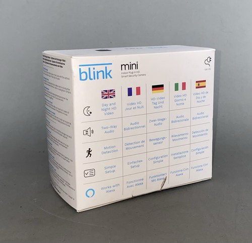 Blink (NEW) Mini Indoor Plug-In pet Smart HD Security Camera w Sync Module 2 - Picture 6 of 14