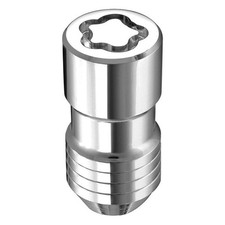 For Ford E-250 Econoline 1975-1985 McGard Chrome Silver Cone Seat Wheel Lock Set