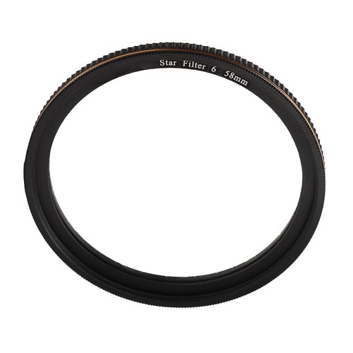58mm )Star Filter 6 Line High Definition Coating Adjustable Cross Screen Starbur - Picture 12 of 12
