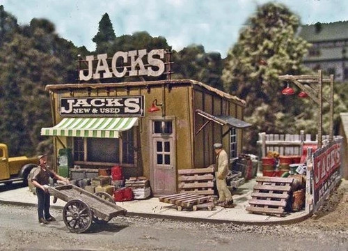 Molinos de barras (escala HO) #0542 JACK's Backyard - Kit de madera cortada con láser - Nuevo en caja | Zustand: New