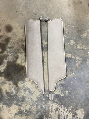67-72 FORD TRUCK F100 F250 F350 USED WHITE SUNVISORS VISERS VISORS Bump Side - Foto 8 di 9