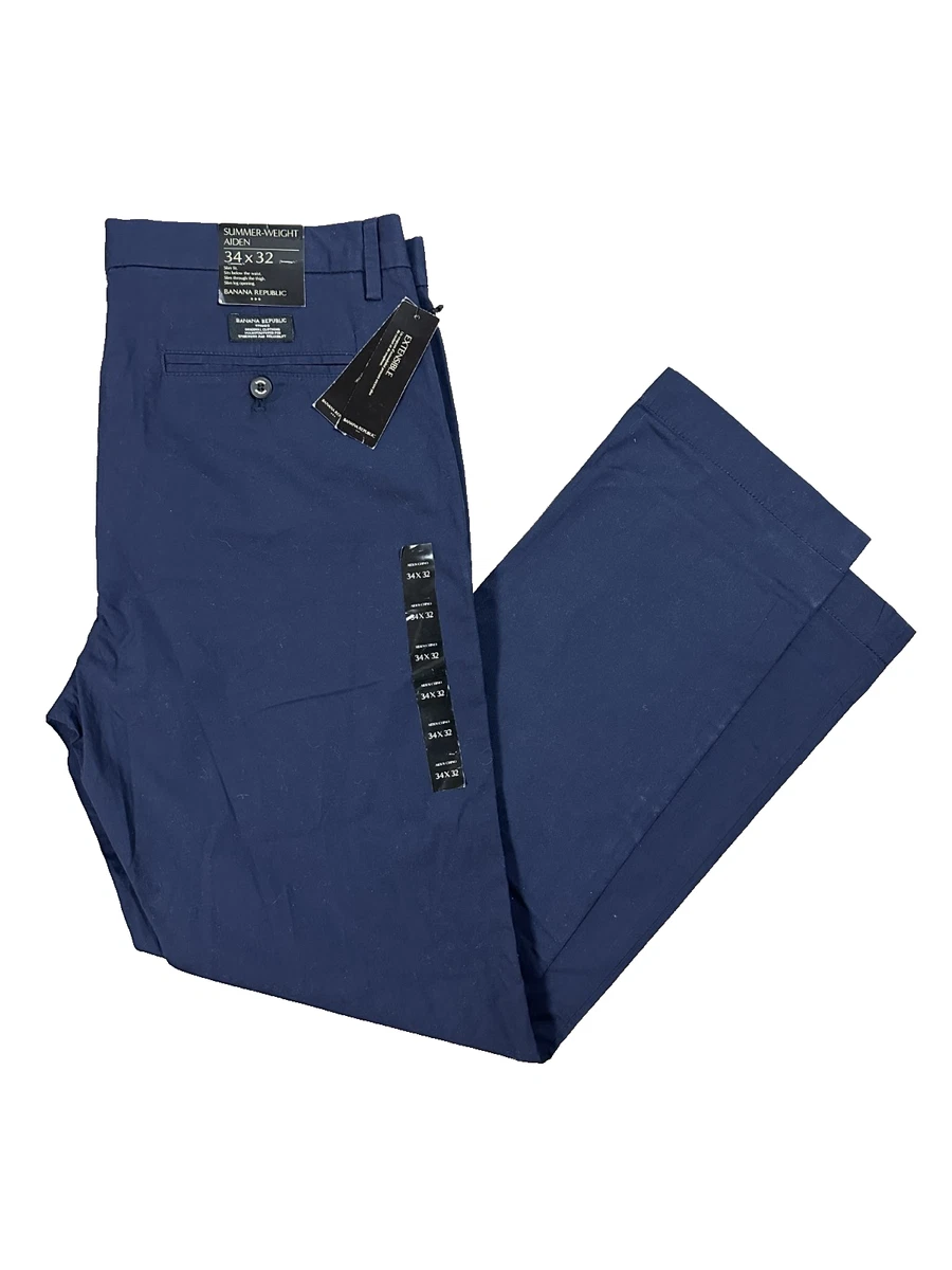 Banana Republic Regular 34 Size Pants for Men in 32 Inseam for