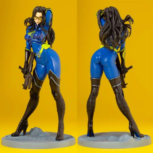 GI Joe Baroness 25th Anniversary Blue Bishoujo Statue Limited Edition Collectibl - Picture 3 of 7