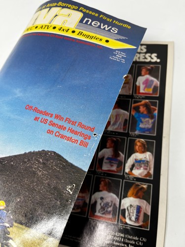 Vintage Off Road ATV/4x4/Buggies/M/C Rare Corva Free News Magazine 1987 Good! - Picture 15 of 15