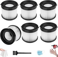 6 Pack 49 90 1951 Filter Replacement for Milwaukee vacuum filter 0882 20 M18