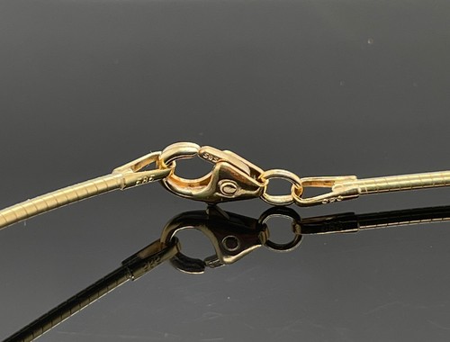 SCHMUCKJAGD OMEGAREIF & ANHÄNGER AUS 585/- GELBGOLD MIT SWZP & BRILLANTEN - Bild 6 von 6