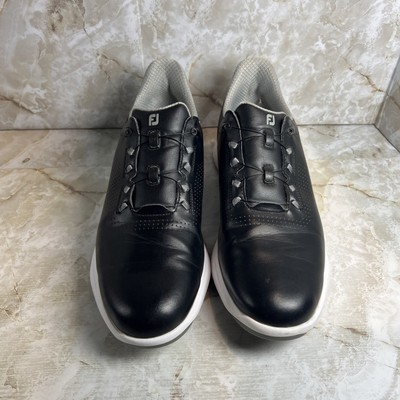 FootJoy Fuel BOA Spikeless Golf Shoes Black MENS 10M Medium  display picture 3