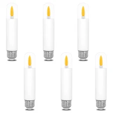 HEWA-Tech T9 LED Flame Effect Light Bulbs 2 Light Modes Flickering Light Bulb...