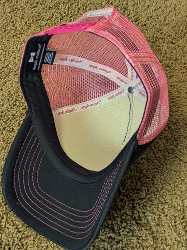 Simply Southern Mütze Kappe Mädchen Boss Mesh Trucker verstellbar pink schwarz neu ohne Etikett - Bild 6 von 6