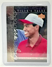 Tiger Woods 2001 Upper Deck PGA Golf - Tiger's Tales - #TT9