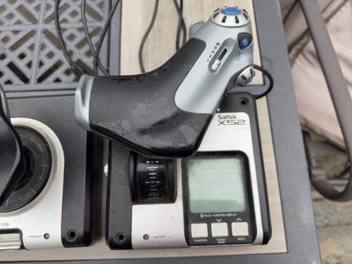 Saitek X52 Flight Control System Joy Stick und Throttle !!! - Bild 2 von 5