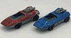 Pair 1969 REDLINE Peeping Bombs Hot Wheels Vinatge Mattel Hot Wheels Concept Car