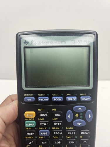 Texas Instruments TI-83 Plus graphing calculator. Working - Picture 2 of 16