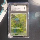 Bulbasaur 166/165 Sv: Scarlet & Violet 151 Illustration Rare Holo CGC 9