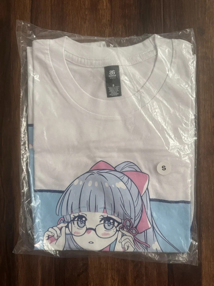 Suugr Studio - Genshin Impact Kamisato Ayaka - Camiseta Unisex (Blanca) Talla: S Foto 3 de 4