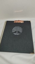 Clipboard with Storage Letter Size with 5 Folders Dividers Spiral Pad Stickers