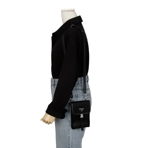 Prada Tesuto Mobile Phone Holder Shoulder Bag 2ZH109 147873042 - Picture 10 of 10