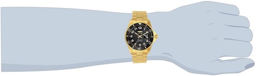 Reloj Invicta Pro Diver de cuarzo con esfera de 3 manecillas negro para hombre - Imagen 2 de 3